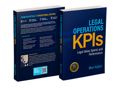 Legal Operations KPIs book cover